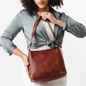 Portland Leather Triangle Bag